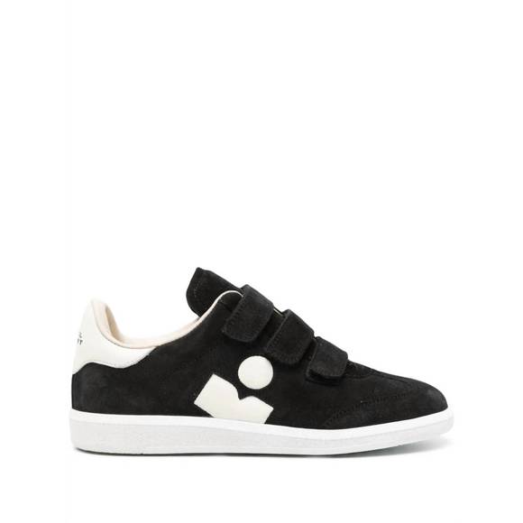 NEW ISABEL MARANT beth ga sneakers in black/ecru - Picture 1 of 4